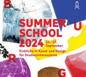 Burg Summer School an der Burg Giebichenstein Kunsthochschule Halle